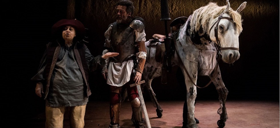 Foto di Lucia De Luise Al teatro Sociale Alessio Boni e Serra Yilmaz sono gli straordinari interpreti del Don Chisciotte'' di Miguel de Cervantes